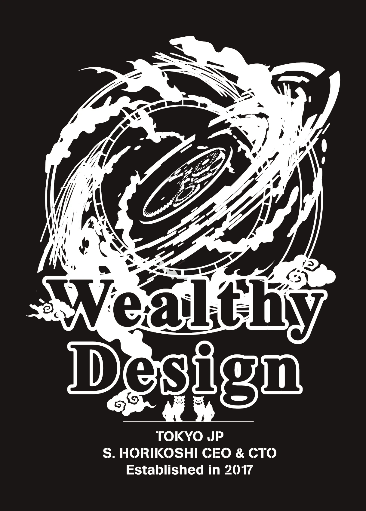 2025年度のWealthy DesignテーマTシャツ背面デザイン