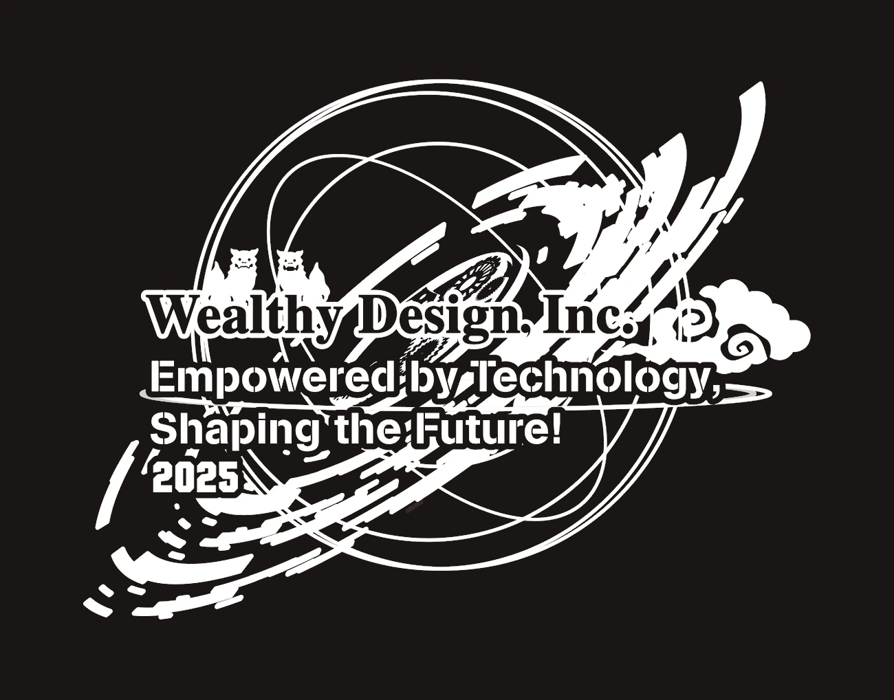2025年度のWealthy DesignテーマTシャツ右胸デザイン