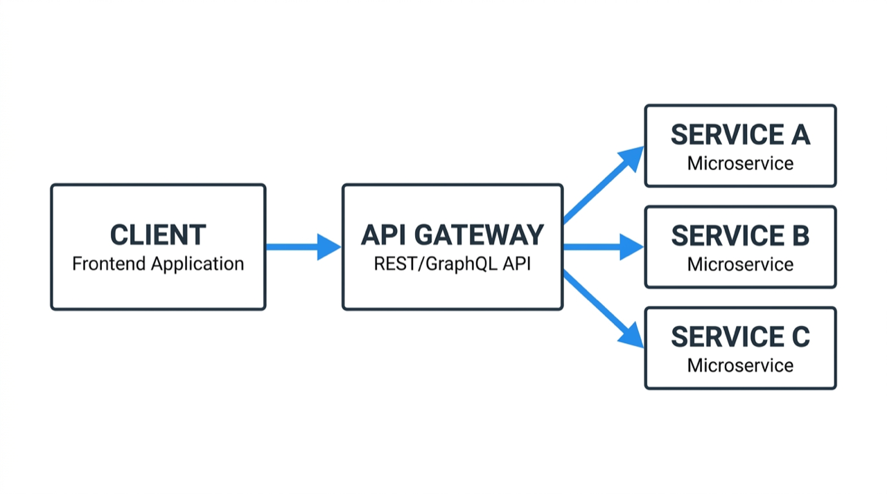 API設計・マイクロサービスの構成図