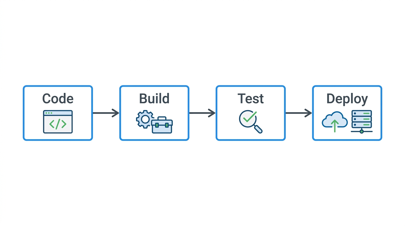 DevOps・CI/CDの構成図